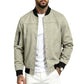 🧥 Men's Faux Suede Bomber Jacket – Classic, Cosy & Effortlessly Stylish