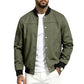 🧥 Men's Faux Suede Bomber Jacket – Classic, Cosy & Effortlessly Stylish