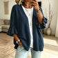 Women's Ruffle Sleeve Knit Cardigan