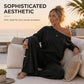 ✨👗Women's Off-Shoulder Top & Wide-Leg Pants Set – Elegant, Flattering & Effortless