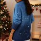 ✨👚Women’s Sparkly Knit Long Sleeve Sweater– Elegant, Cosy & Effortlessly Chic