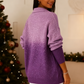 ✨👚Women’s Sparkly Knit Long Sleeve Sweater– Elegant, Cosy & Effortlessly Chic
