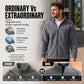 🧥 Men's Stand Collar Zip-Up Warm Jacket – Cosy, Practical & Effortlessly Stylish