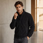 🧥 Men's Stand Collar Zip-Up Warm Jacket – Cosy, Practical & Effortlessly Stylish