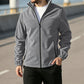 🧥 Men's Stand Collar Zip-Up Warm Jacket – Cosy, Practical & Effortlessly Stylish