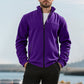 🧥 Men's Stand Collar Zip-Up Warm Jacket – Cosy, Practical & Effortlessly Stylish