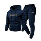 ✨Men's Hooded Sweatshirt & Sweatpants 2-Piece Set – Cosy, Comfortable & Effortlessly Casual