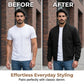 🧥Men's Classic Bomber Jacket with Zip Front – Timeless, Comfortable & Effortlessly Stylish