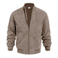 🧥Men's Classic Bomber Jacket with Zip Front – Timeless, Comfortable & Effortlessly Stylish
