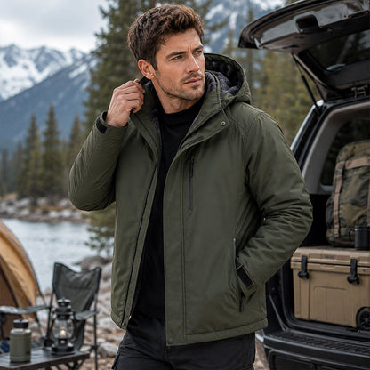 ❄️🍂Windproof Winter Shell Jacket – Warm, Protective & Built for Cold Days