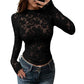 🌸Women's Elegant Long-Sleeve Lace Shirt – Feminine, Chic & Effortlessly Sophisticated