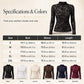 🌸Women's Elegant Long-Sleeve Lace Shirt – Feminine, Chic & Effortlessly Sophisticated