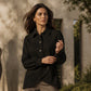 🍂✨ Women's Irregular Diagonal Button-Down Jacket – Unique, Flattering & Effortlessly Chic