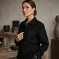 🍂✨ Women's Irregular Diagonal Button-Down Jacket – Unique, Flattering & Effortlessly Chic