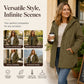 🔥🍂 Women's Winter Diamond Quilted Hooded Coats – Warm, Cosy & Effortlessly Stylish