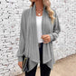 🧶Women's Casual Draped Open Front Cardigan – Cosy, Flattering & Effortlessly Chic