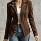 🍂✨ Women's Chic Lapel Slim Fit Jacket – Chic, Flattering & Effortlessly Elegant