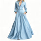 👗 Women's Lapel Button Down Maxi Dress – Elegant, Flattering & Effortlessly Chic