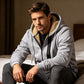🍂🔥 Men's Thick Plush-Lined Hooded Warm Jacket – Thick, Warm & Comfortable