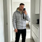 🍂🔥 Men's Thick Plush-Lined Hooded Warm Jacket – Thick, Warm & Comfortable