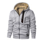 🍂🔥 Men's Thick Plush-Lined Hooded Warm Jacket – Thick, Warm & Comfortable