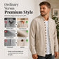 👕 Men's Casual Long Sleeve Stand Collar Shirt – Smart, Comfortable & Effortlessly Stylish