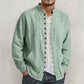 👕 Men's Casual Long Sleeve Stand Collar Shirt – Smart, Comfortable & Effortlessly Stylish
