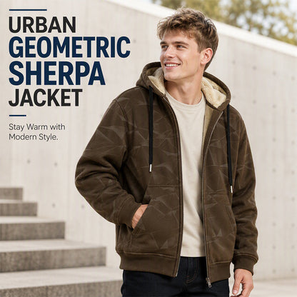 ❄️🔥 Men’s Winter Fleece Lined Zip Up Hoodie Jacket – Warm, Cosy & Effortlessly Versatile