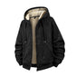 ❄️🔥 Men’s Winter Fleece Lined Zip Up Hoodie Jacket – Warm, Cosy & Effortlessly Versatile