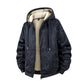 ❄️🔥 Men’s Winter Fleece Lined Zip Up Hoodie Jacket – Warm, Cosy & Effortlessly Versatile