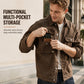 🍂✨Men's Classic  Loose Fit Cargo Jacket – Rugged, Comfortable & Effortlessly Stylish