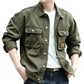 🍂✨Men's Classic  Loose Fit Cargo Jacket – Rugged, Comfortable & Effortlessly Stylish