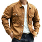 🍂✨Men's Classic  Loose Fit Cargo Jacket – Rugged, Comfortable & Effortlessly Stylish