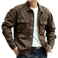 🍂✨Men's Classic  Loose Fit Cargo Jacket – Rugged, Comfortable & Effortlessly Stylish