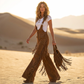 🤎✨ Retro Western Suede Fringe Overalls – Boho, Flattering & Effortlessly Cool