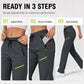 ⏳LAST DAY SALE 50% OFF!!🔥Women's Casual Athletic Pants with Zipper Pockets