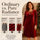 👗 ✨Women's Criss-Cross V-Neck Velvet Midi Dress – Elegant, Flattering & Effortlessly Chic