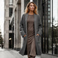 🍂✨Women's Open Front Long Knit Cardigan – Cosy, Flattering & Effortlessly Chic