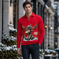 🍂🦌Men's Moose Print Long Sleeve Collared Top – Casual, Comfortable & Effortlessly Stylish