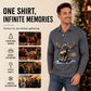 🍂🦌Men's Moose Print Long Sleeve Collared Top – Casual, Comfortable & Effortlessly Stylish