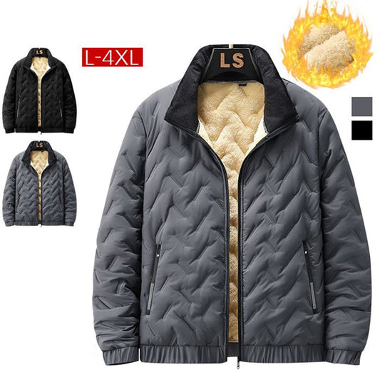 Women's Quilted Winter Jacket with Faux Fleece Lining ✨