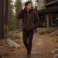 Men's Hooded Fleece Zipper Jacket ✨