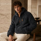 Men's Hooded Fleece Zipper Jacket ✨