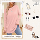 ⏰Last Day Sale 55% Off 💃 Women's Casual Long Sleeve Round Neck Top