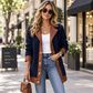 ⌛Limited-Time Offer🛍️Women's Lapel Plush Patchwork Jacket