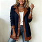 ⌛Limited-Time Offer🛍️Women's Lapel Plush Patchwork Jacket