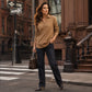 🧶Women's Relaxed Knit Long-Sleeve T-Shirt