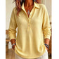 🧶Women's Relaxed Knit Long-Sleeve T-Shirt
