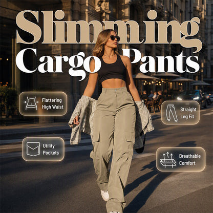 👖 LIMITED-TIME 50% OFF! ✨ Women's Stylish Slimming Cargo Pants