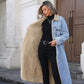 ⌛Limited-Time Offer 🛍️ Women's Warm Lined Long Denim Coat